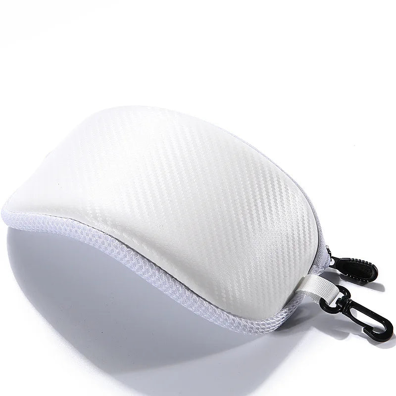 Ski Goggles Case PU Zipper Bag 22X12.5CM