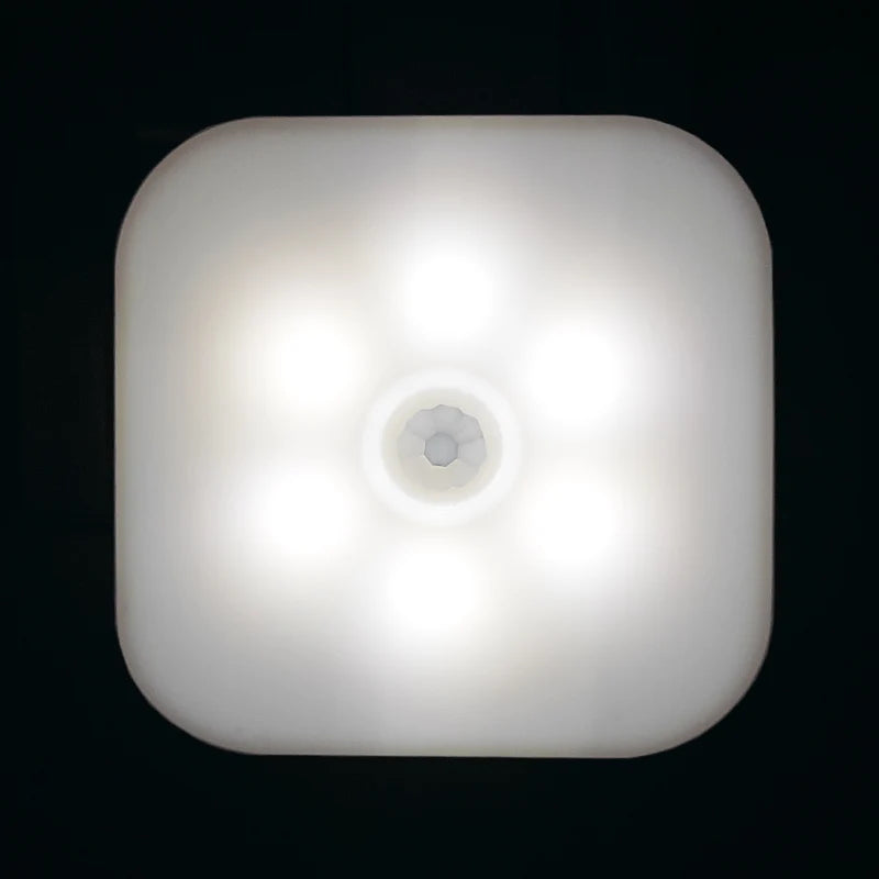 Premium LED Motion Sensor Night Light - Smart Wall Lamp with EU Plug