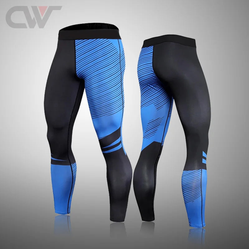 Winter New Men Ski Thermal Underwear Sets Compression Sweat Quick Drying Cycling Thermo Underwear Men Clothing Long Johns
