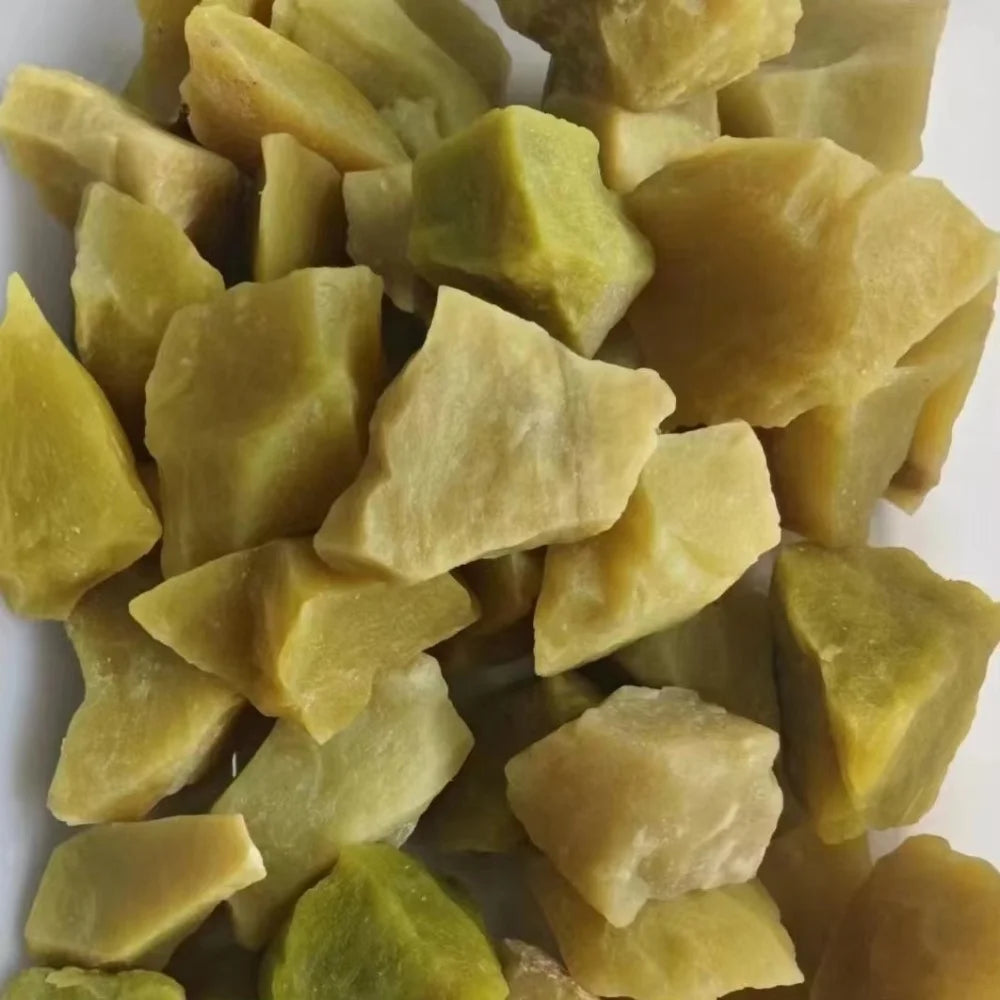 Natural Lemon Jade Energy Crystal Healing Stone Mineral Quartz Stone for Home Decorate and Aromatherapy Diffuser Stone