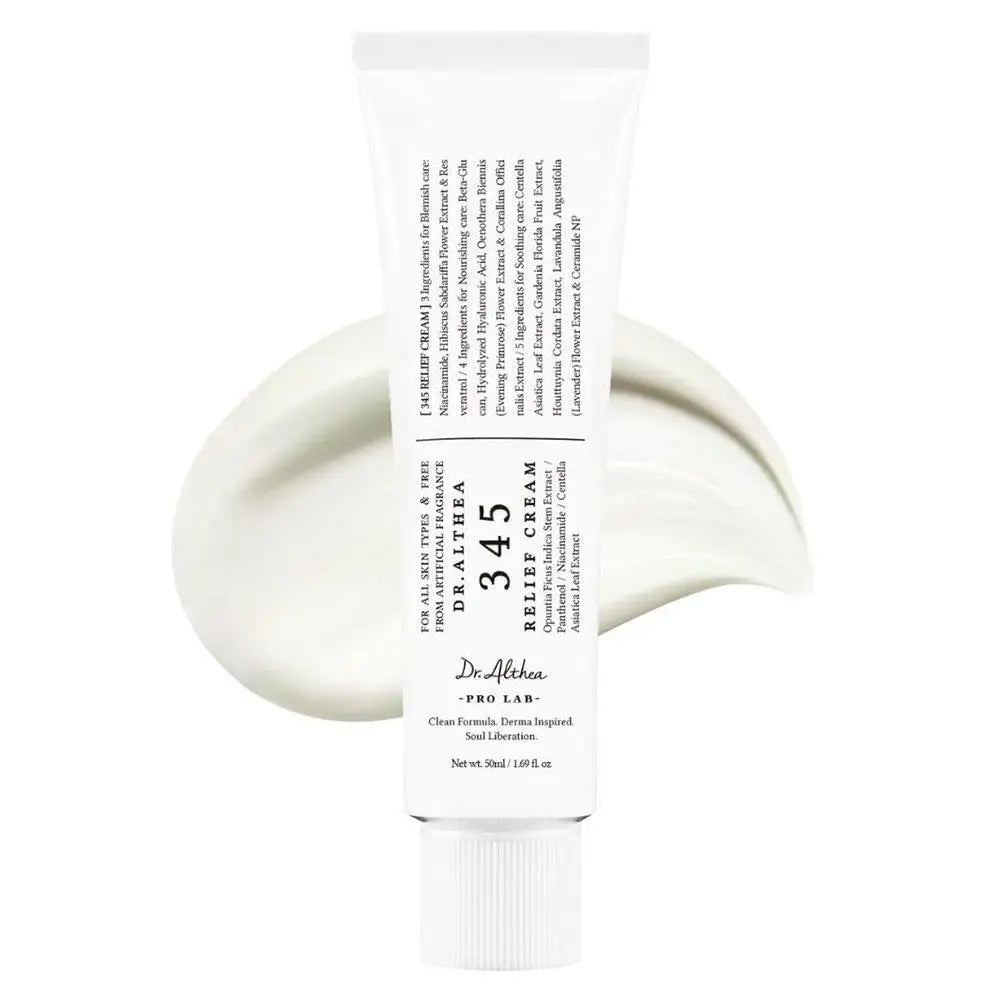 345 Antioxidant Cream Moisturize Intensive Repair Barrier Soothing Acne Oil Sensitive Skin 50ml Relief Cream Korean Gentle Care
