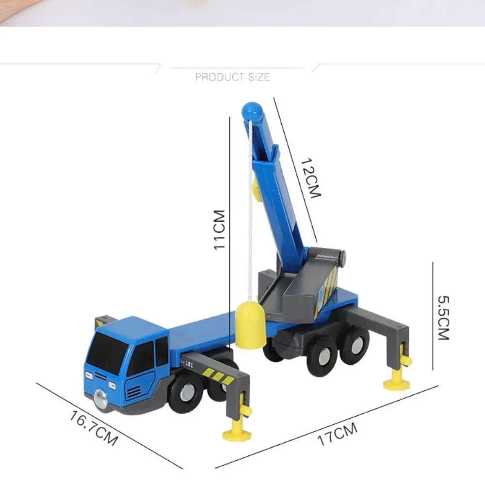 Children's Gift Multifunctional Diecast Engineering Vehicle Mini Crane Engineering Car Model Inertial Sliding Truck Toy