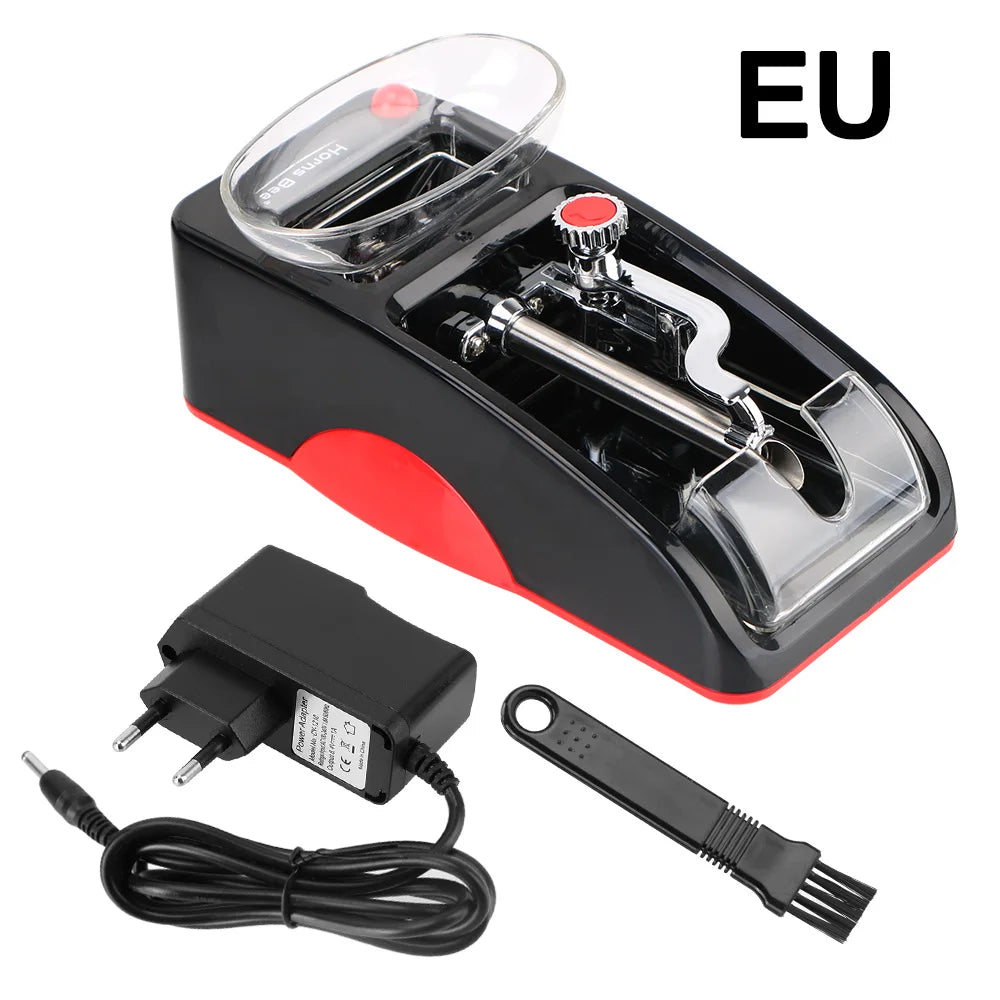 Cigarette Rolling Machine Tobacco Roller EU US Plug Smoking Tool Electric Automatic Smoking Accessories DIY Injector Maker