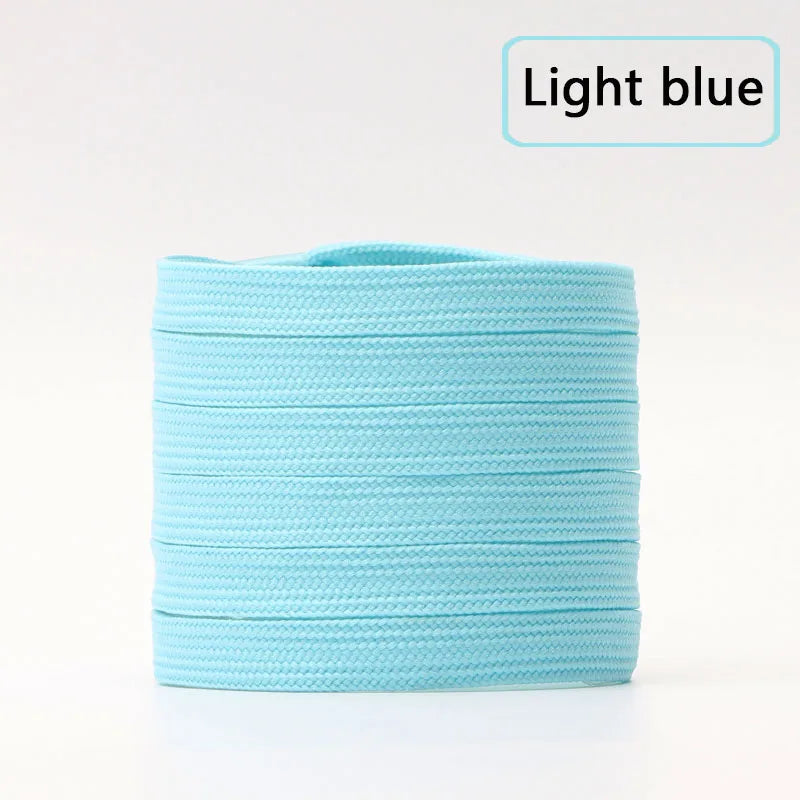 1 Pair Solid Flat Shoe Laces Canvas Shoelaces for Sneakers Woman Men Shoelace Classic Tennis Laces for AF1 Shoestrings