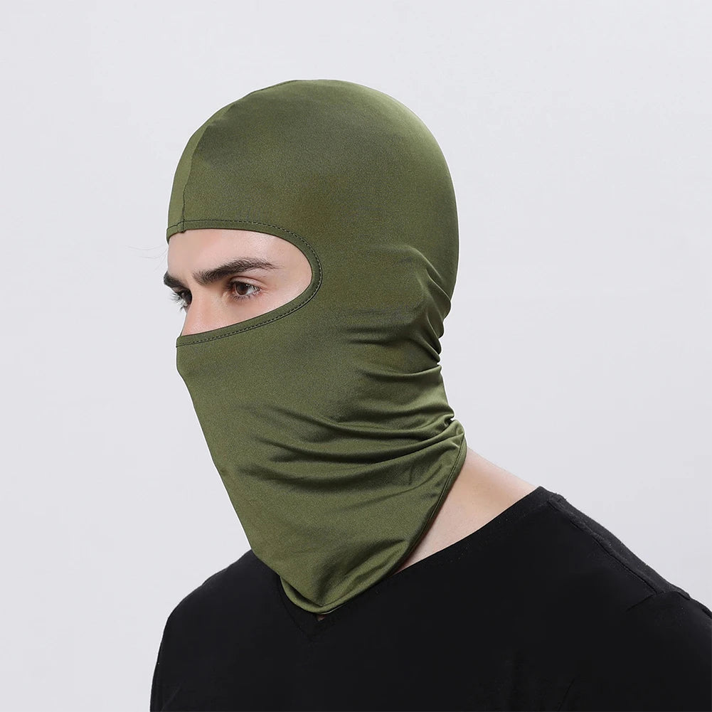 Motorcycle Bandana Outdoor Balaclava Hood Cycling Hunting Hat UV Protection Full Face Cove Summer Sun Rotection Neck Scraf