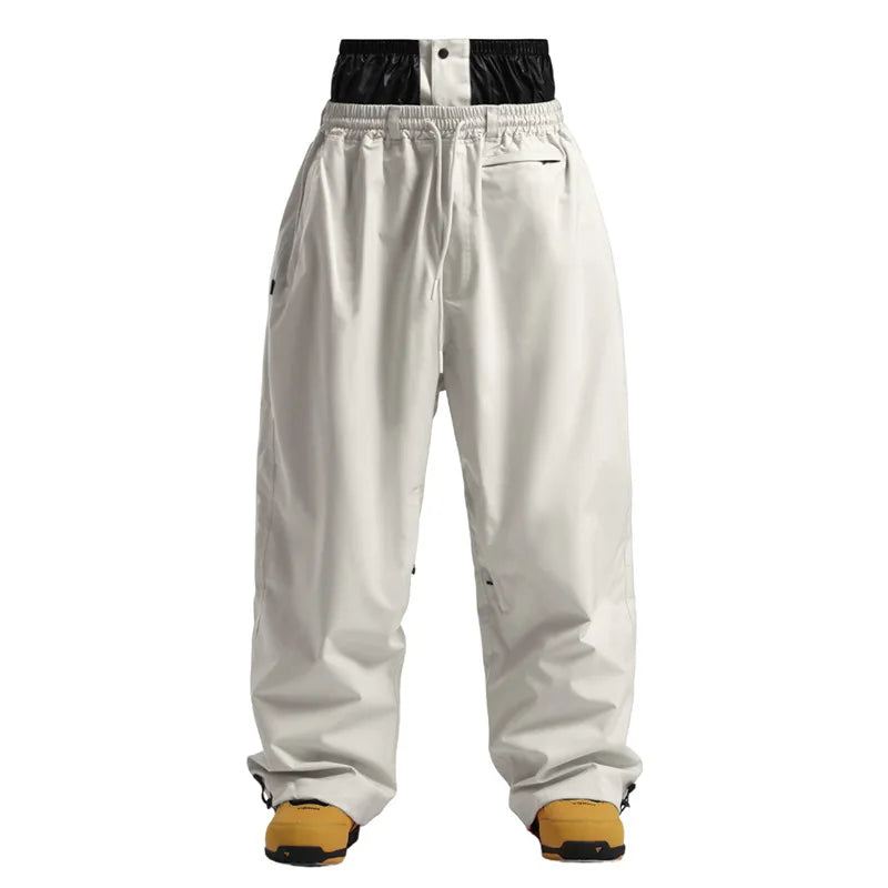 Outdoor Hiking Woman Snow Trousers Winter Mountain Sport Men Skiing Pants Loose Waterproof Female Snowboard Clothes Wear
