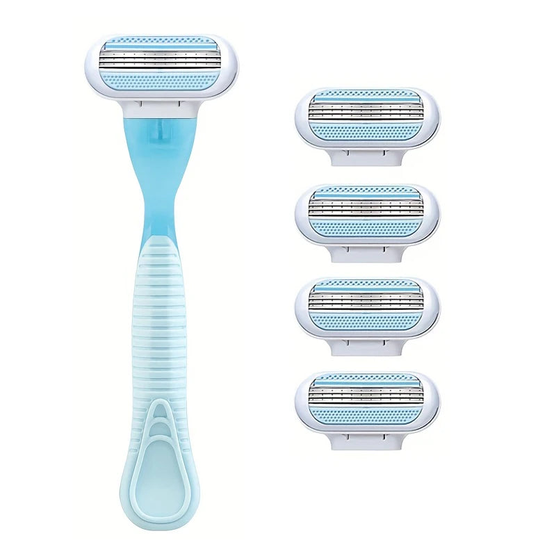 Women's Safety Razor Blade, Suitable for Legs/armpits/bikinis, Suitable for Mixed Skin, Hair Removal and Shaving Accessories