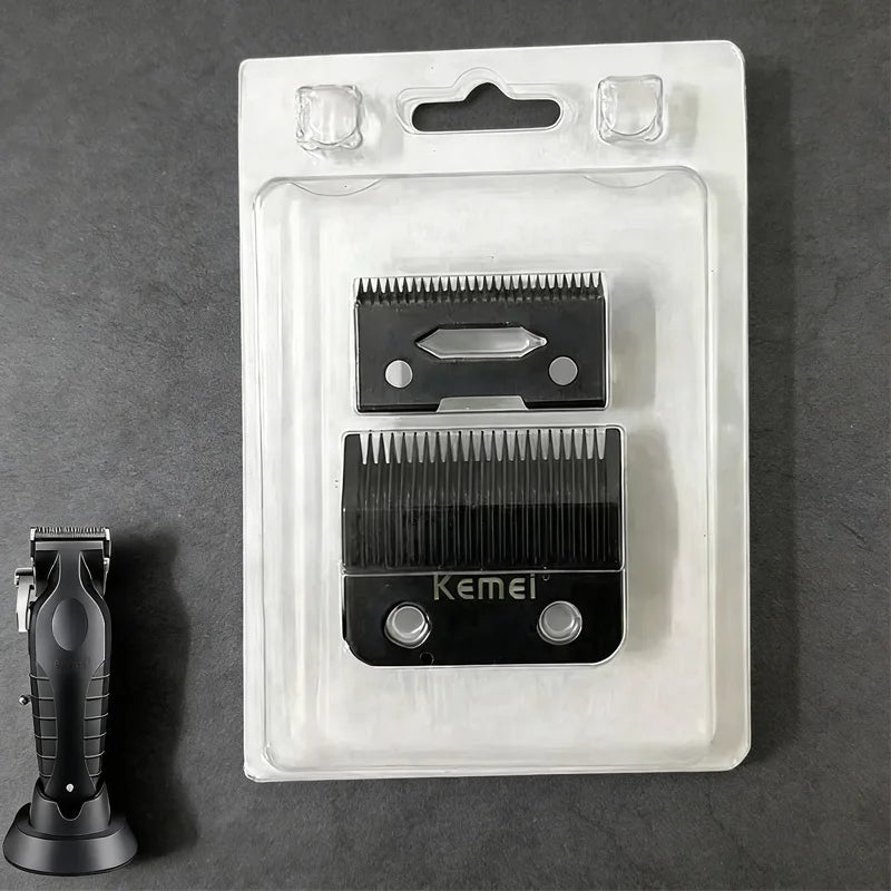 Original Replacement DLC Blade Hair Clipper Blades Cutter Head Fit For Kemei KM-2296 Electric Hair Trimmer Accessories