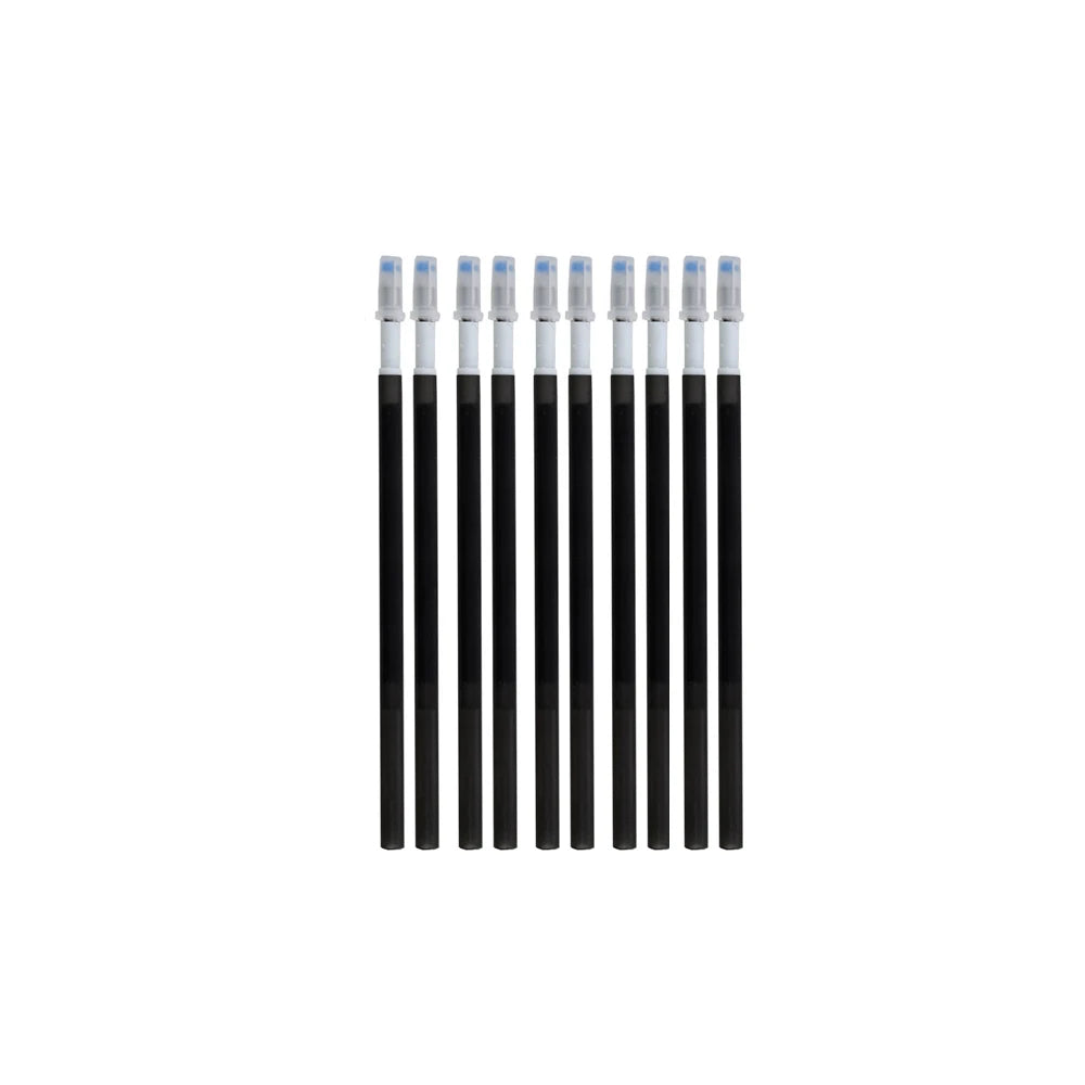 3 in 1 Colored Erasable Pen Set for School Writing, 3 pens + 10 refills
