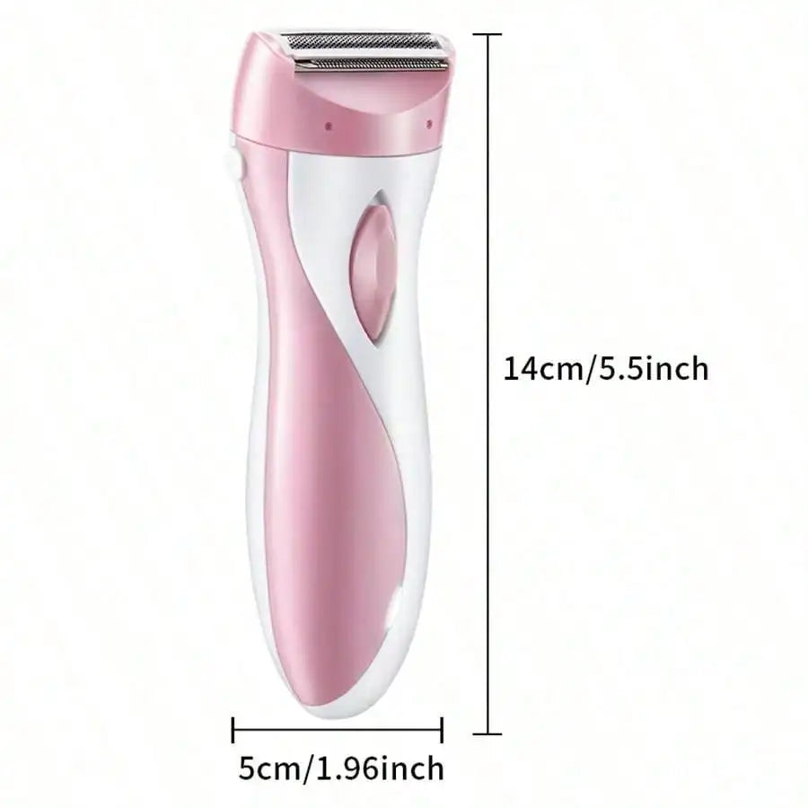 5-in-1 Women's Electric Shaver - Rechargeable USB Lady Epilator with Stainless Steel Blade