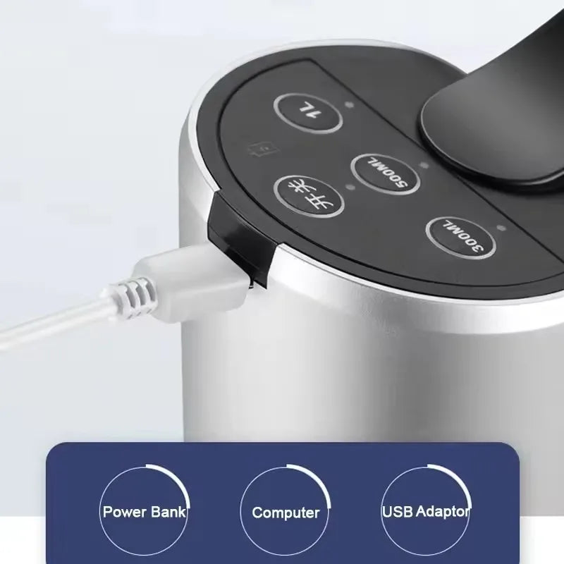 Zai Xiao New Smart Automatic Wireless Water Dispenser Pump High Quality USB Rechargeable Gallon Water Pump Portable Drinking Bot