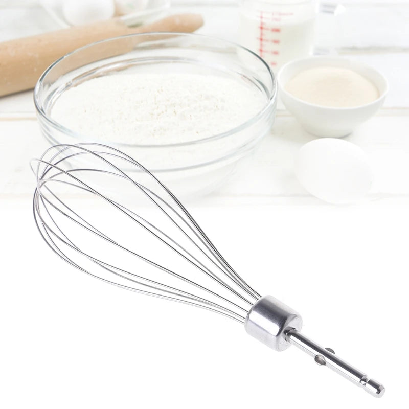 2024 New Stainless Steel Egg Beater 12 Wire Eggs Frother Handmade Dessert Supplies for Blending Whisking Beating Stirring
