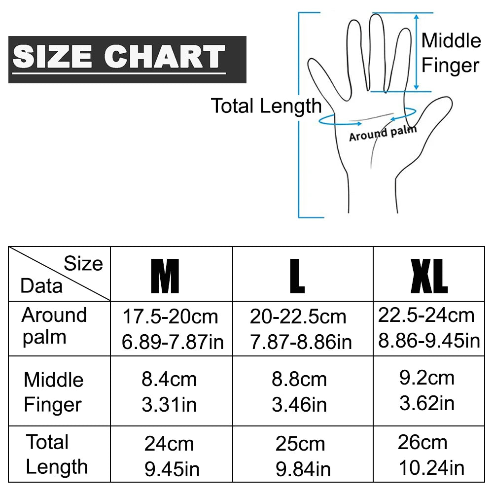 Unisex Winter Touchscreen Gloves Windproof Warm Skiing Outdoor Sports Cycling Fishing Running Gloves