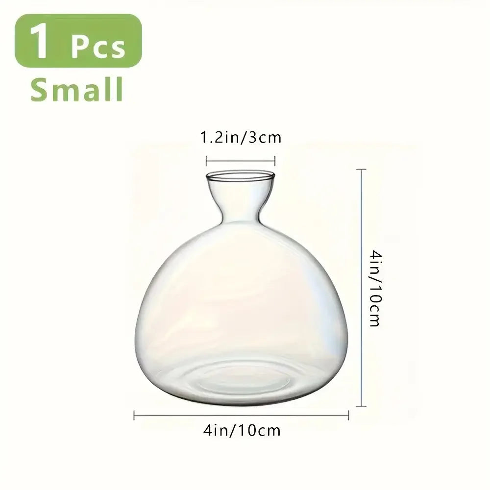 Avocado Vase Grow Glass Bulb Vases Acorn Seed Starter Vase Avocados Pit Planter Pot for Gardening Lover Indoor Hydroponics
