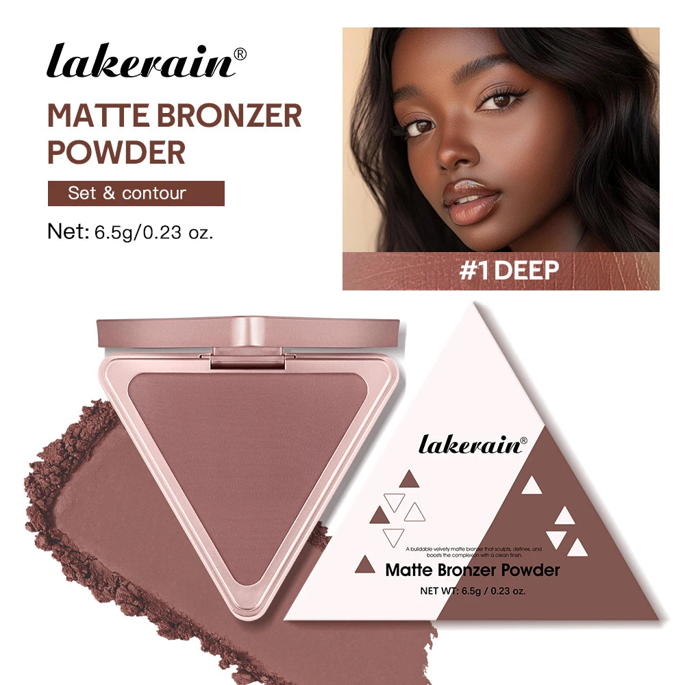 No Limits Matte Bronzer Shading Face Blusher Long Lasting Matte Plumps Appearance reduce Pores And Shine Control Cosmetics