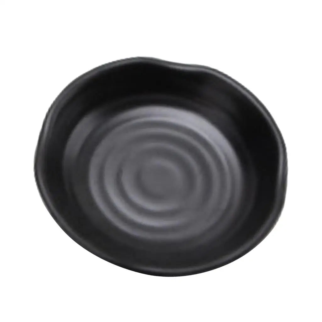 Melamine Sauce Dish Seasoning Dish Japanese Sushi Soy Dipping Soup Bowl Appetizer Butter Dish Food Serving Tray Soy Sauce Plate