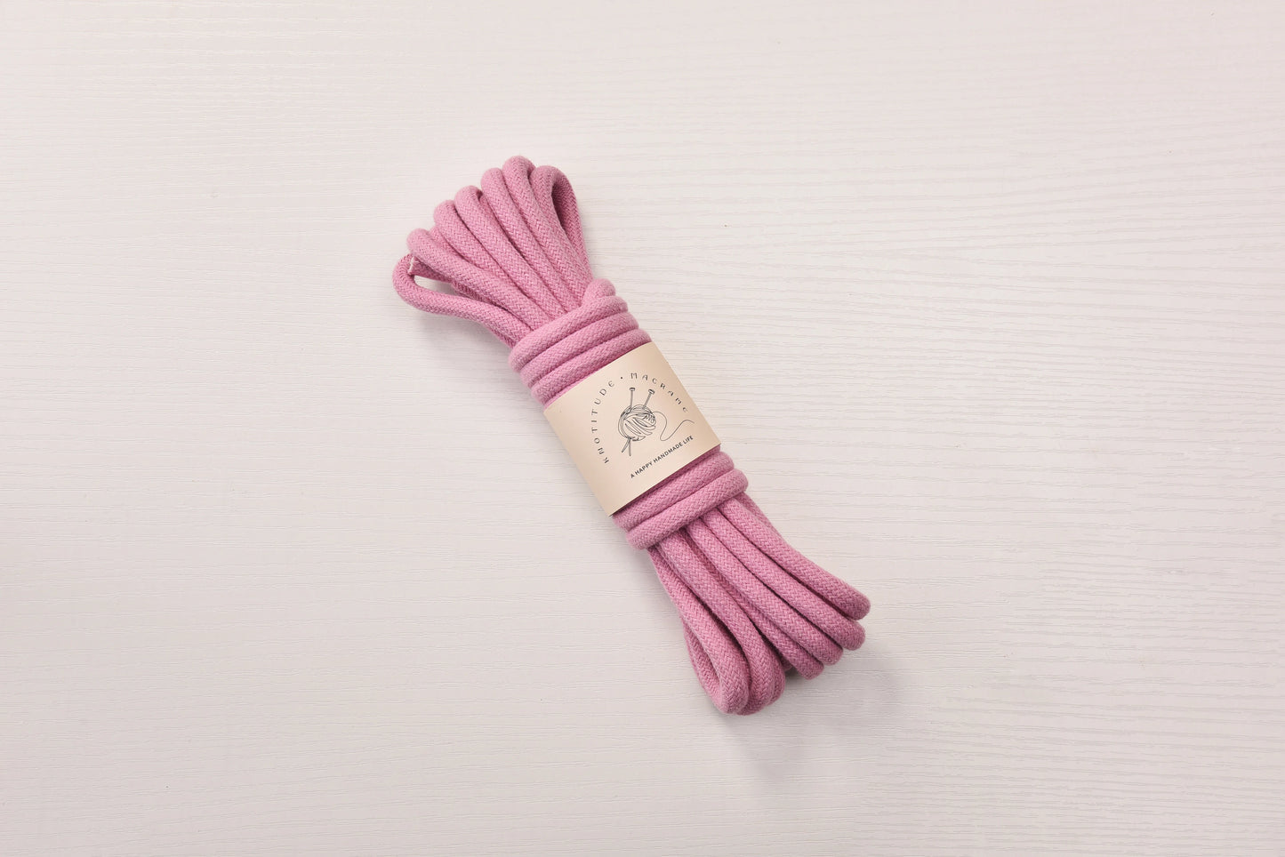 6mm Eco Friendly PET Rope Pure Cotton Rope Cotton bondage Rope perfect for Pet Leashes, Shoulder Bag and Various DIY Projects