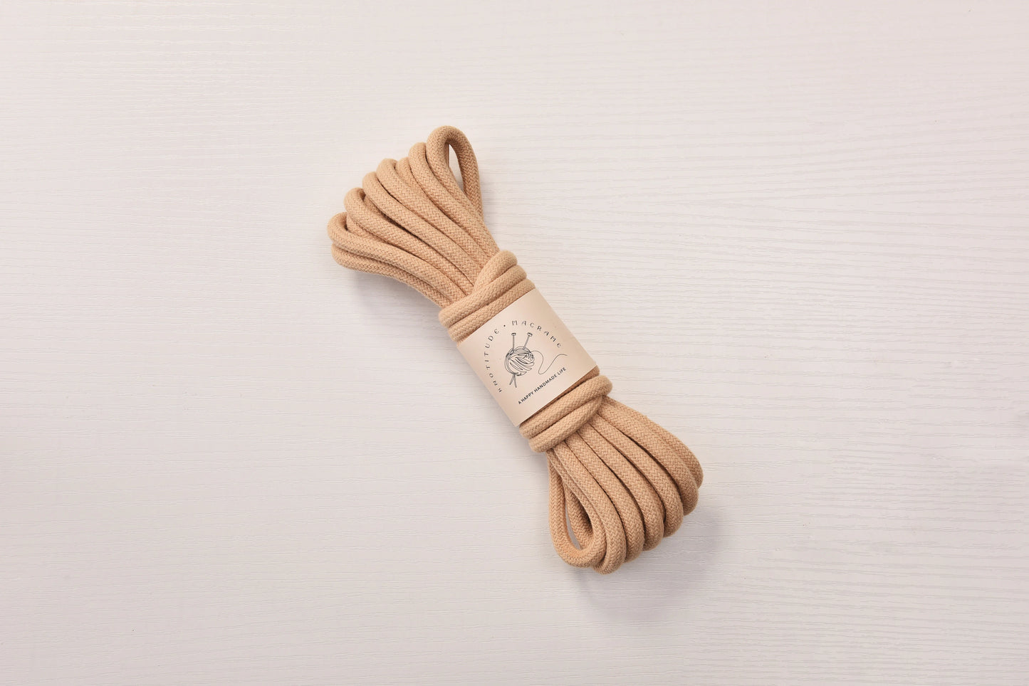 6mm Eco Friendly PET Rope Pure Cotton Rope Cotton bondage Rope perfect for Pet Leashes, Shoulder Bag and Various DIY Projects