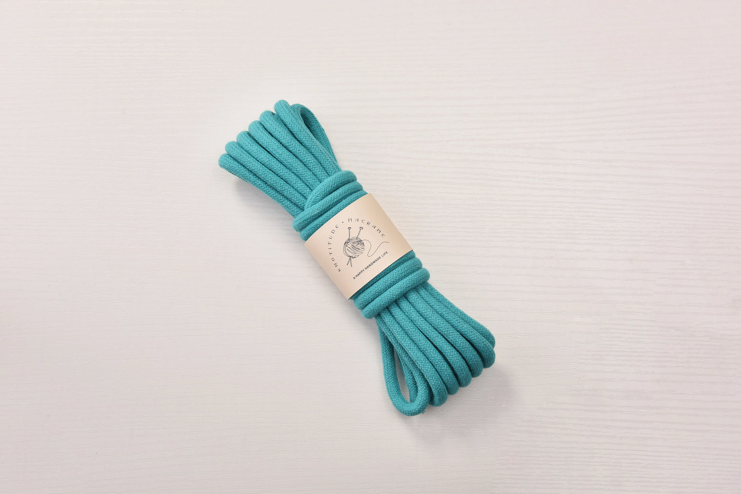 6mm Eco Friendly PET Rope Pure Cotton Rope Cotton bondage Rope perfect for Pet Leashes, Shoulder Bag and Various DIY Projects