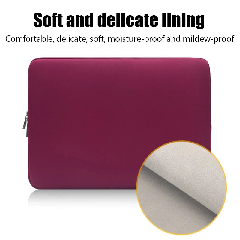 Laptop Bag Tablet Notebook Case For Xiaomi Hp Dell Lenovo Computer For Macbook Air Pro Retina 11 13 14 15 15.6 Sleeve Case Cover