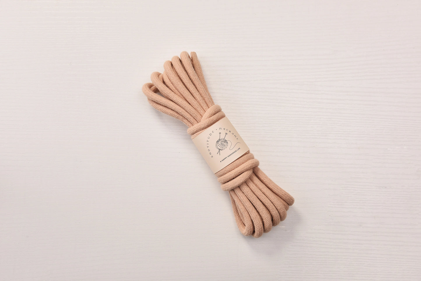 6mm Eco Friendly PET Rope Pure Cotton Rope Cotton bondage Rope perfect for Pet Leashes, Shoulder Bag and Various DIY Projects
