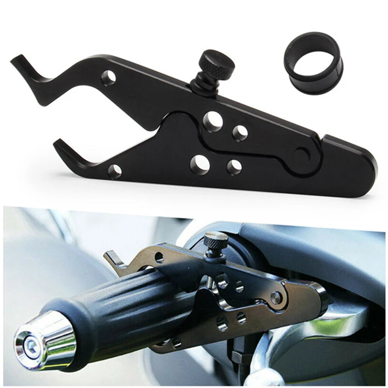 Premium Motorcycle Cruise Control Throttle - Aluminum Wrist Grip Assist