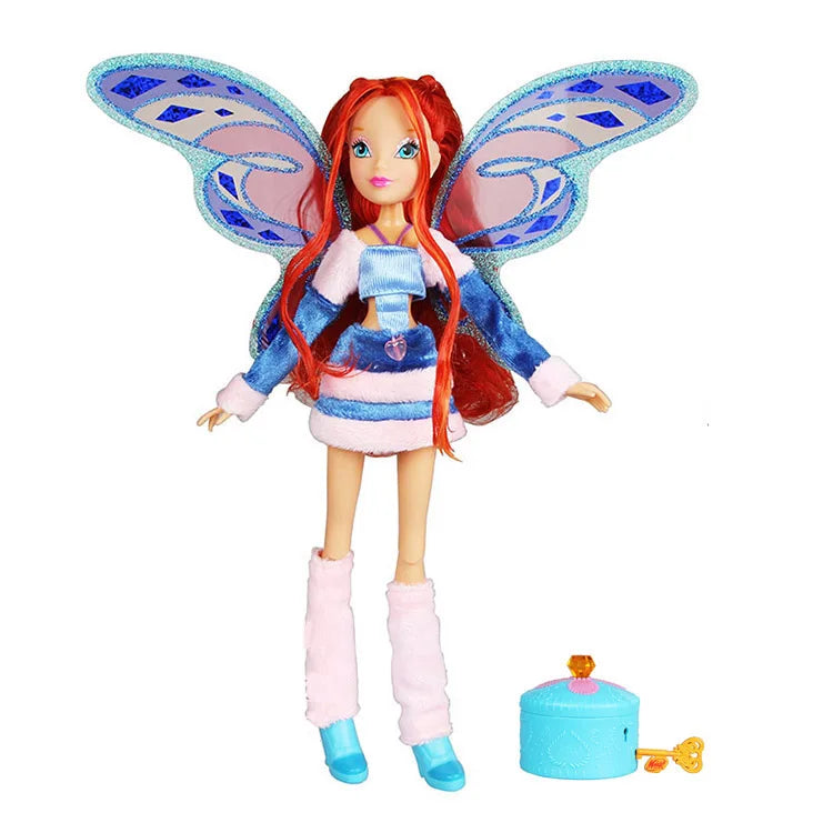 Premium Fairy Doll Collection - Rainbow Colorful Fashion Dolls 26cm