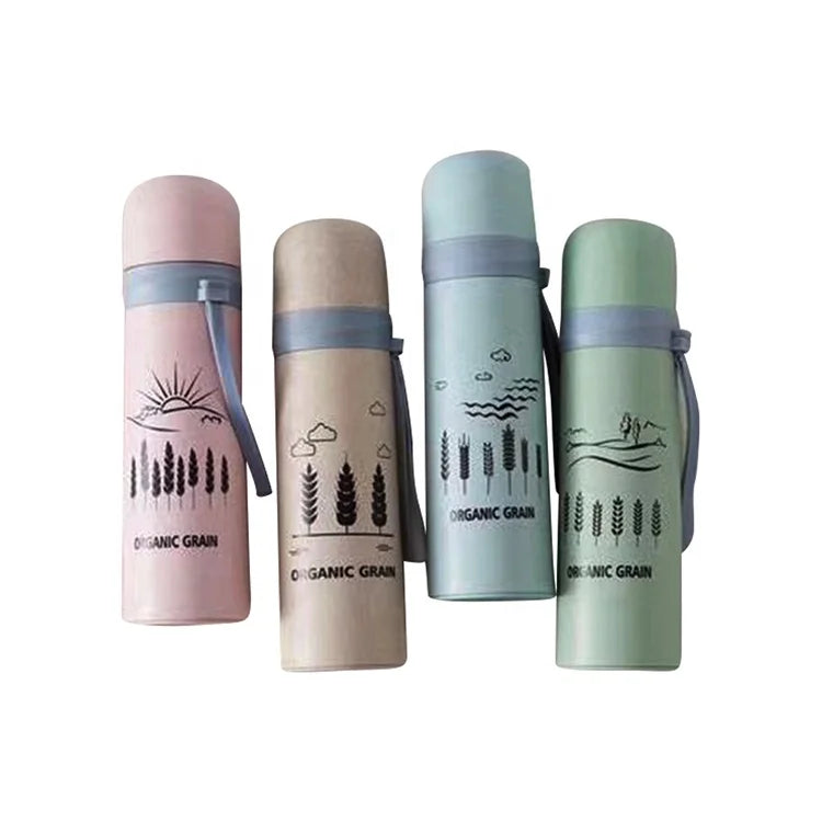 Wholesale 450ml Stainless Steel Sport Water Bottle Eco-Friendly Classic Design Thermal Insulation 0-6 Hours Lid Giveaways