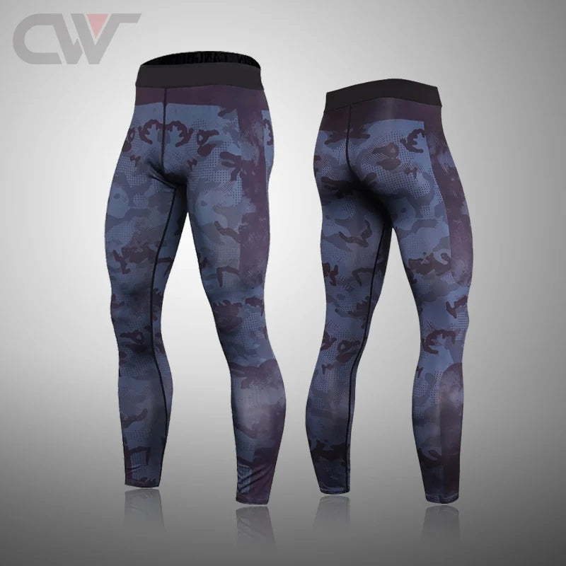 Winter New Men Ski Thermal Underwear Sets Compression Sweat Quick Drying Cycling Thermo Underwear Men Clothing Long Johns