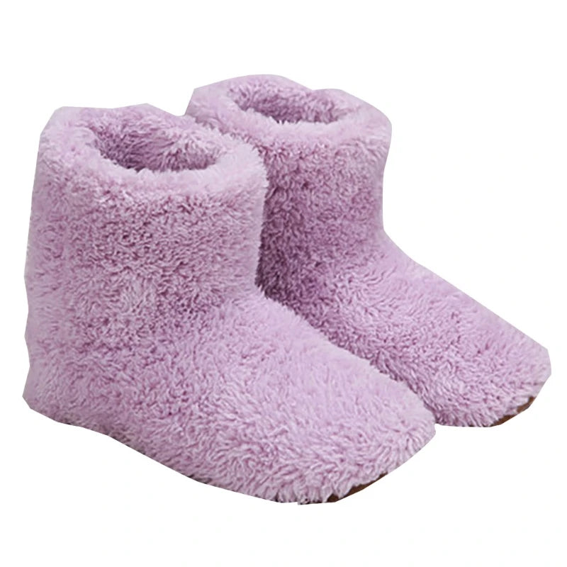 Winter Washable USB Electric Foot Warmer Shoes With 1PCS 1.5m 2.0 Interface Cable