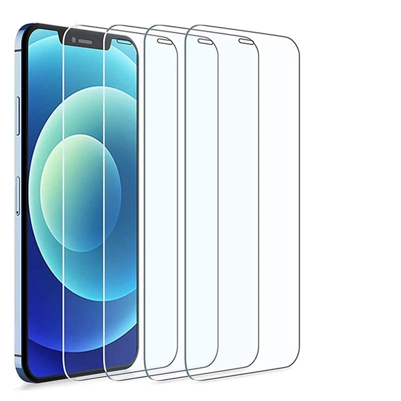 Premium 4-Pack Tempered Glass Screen Protector - HD Protection for iPhone