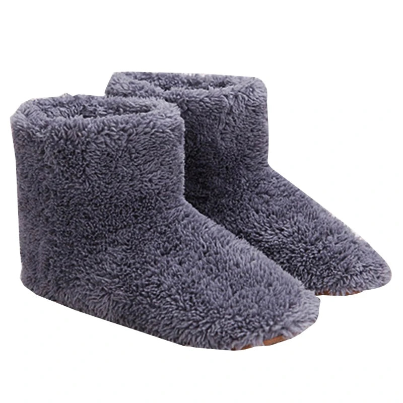 Winter Washable USB Electric Foot Warmer Shoes With 1PCS 1.5m 2.0 Interface Cable