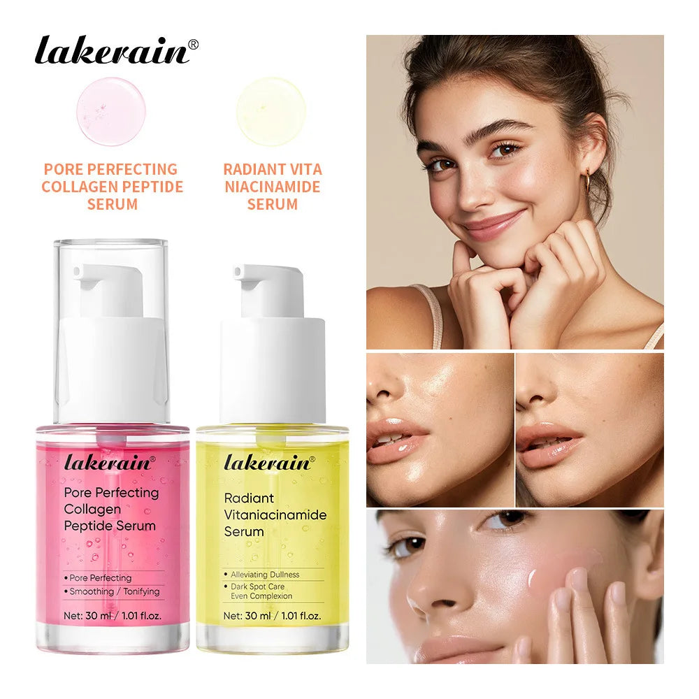 Deep Moisturizing Collagen Peptide Essence Serum Elasticity and Smooth Complexion Skin Firming Even Skin Tone Care Serum Product