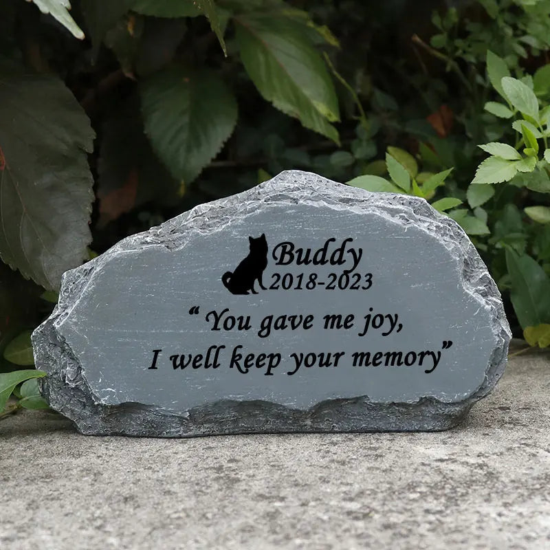 Customizable Natural Rockery Decor - Halloween Home Decor & Indoor/Outdoor Decor Resin Craft Ornament