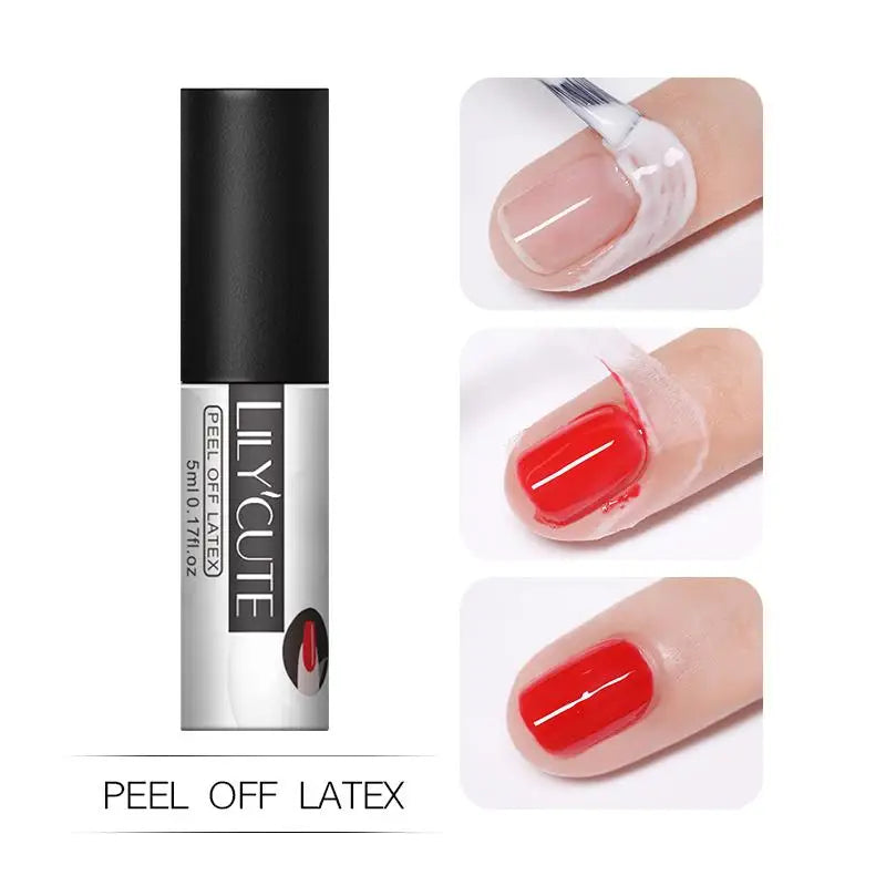 LILYCUTE Reflective Glitter Gel Nail Polish - 5ml Sparkling Liner