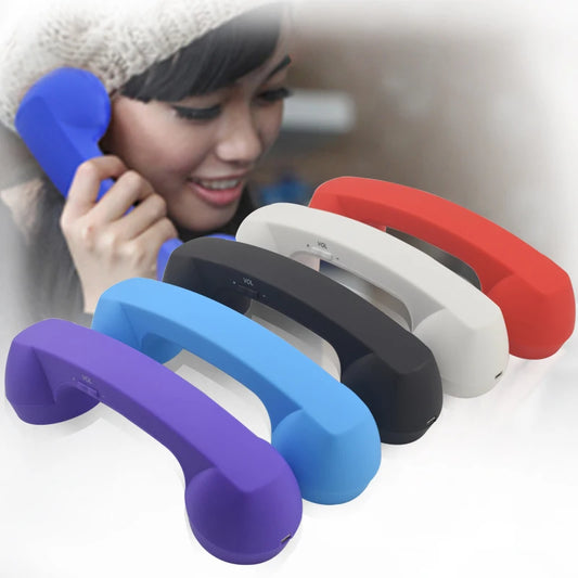 Premium Retro Bluetooth Handset - Wireless Phone Receiver for Smartphones
