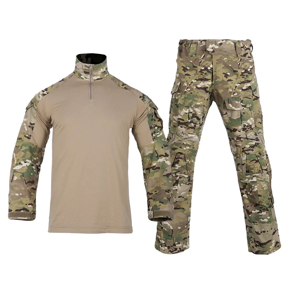 Original Manufacturer's G3 Combat Frog Suit Breathable Scratch-resistant Camouflage Outdoor Hiking Clothing