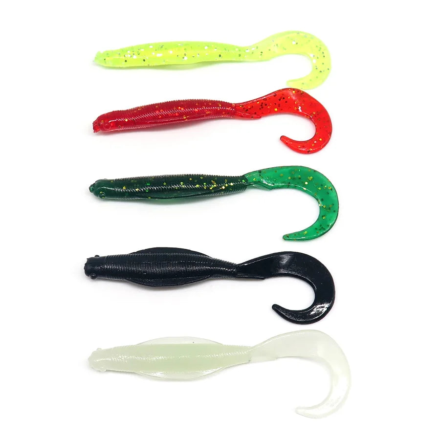 Premium Silicone Fishing Lures - 10-Piece Swimbait Set 8.5cm