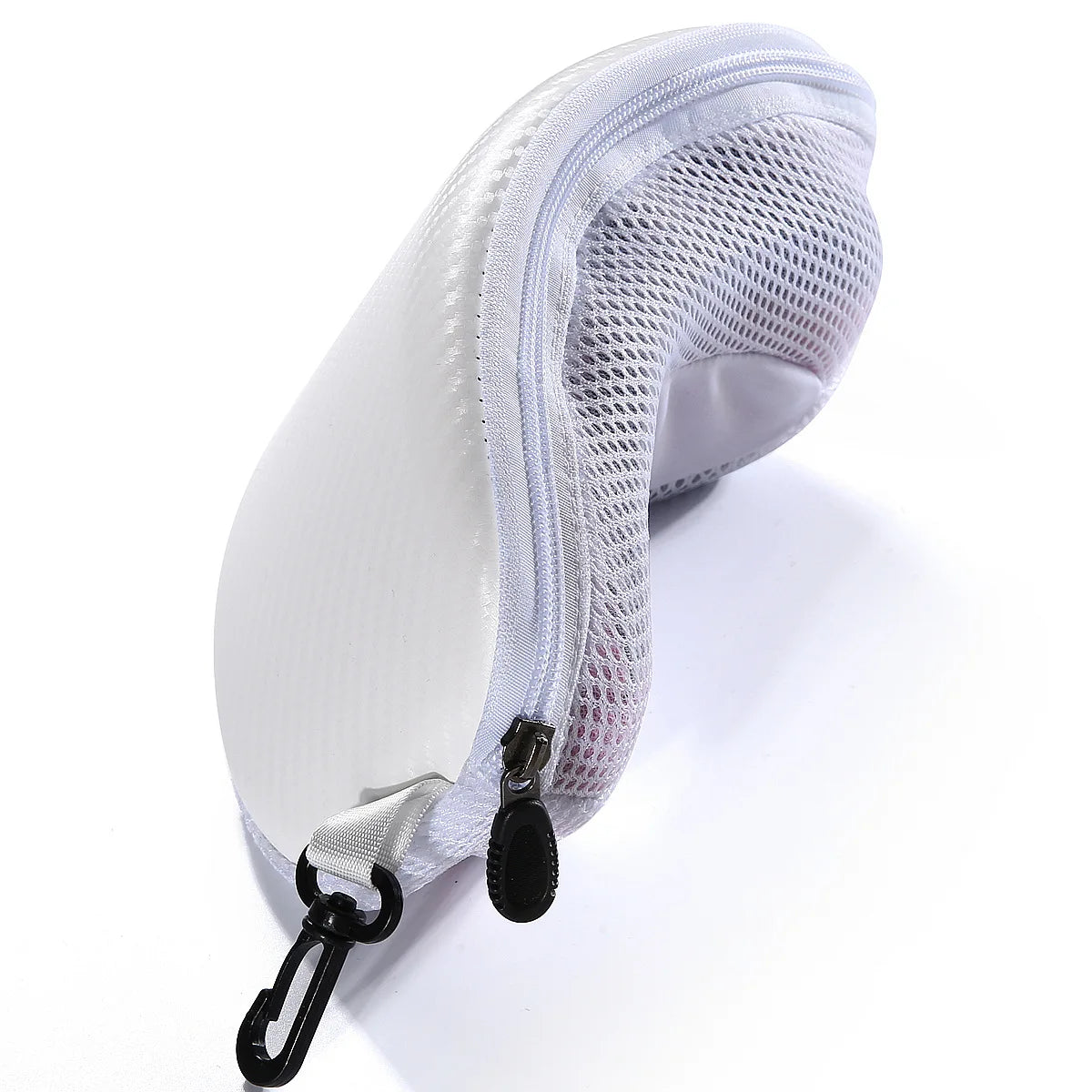 Ski Goggles Case PU Zipper Bag 22X12.5CM