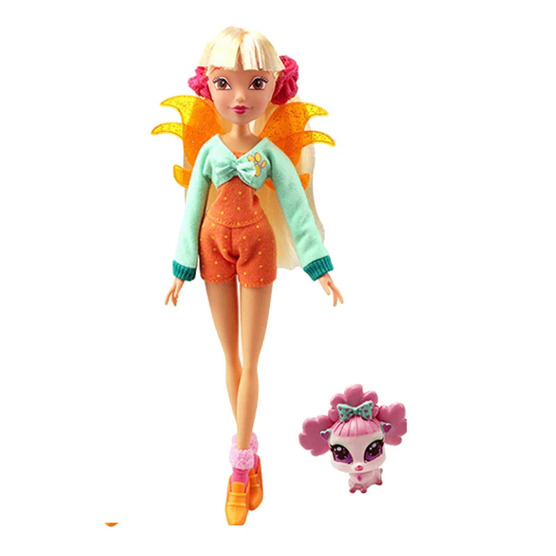 Premium Fairy Doll Collection - Rainbow Colorful Fashion Dolls 26cm