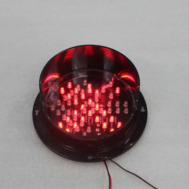 DC12V or DC24V New Arrival Exclusive 125mm Red Cross and Green Arrow LED Traffic Lights For Road Safety Traffic Safety