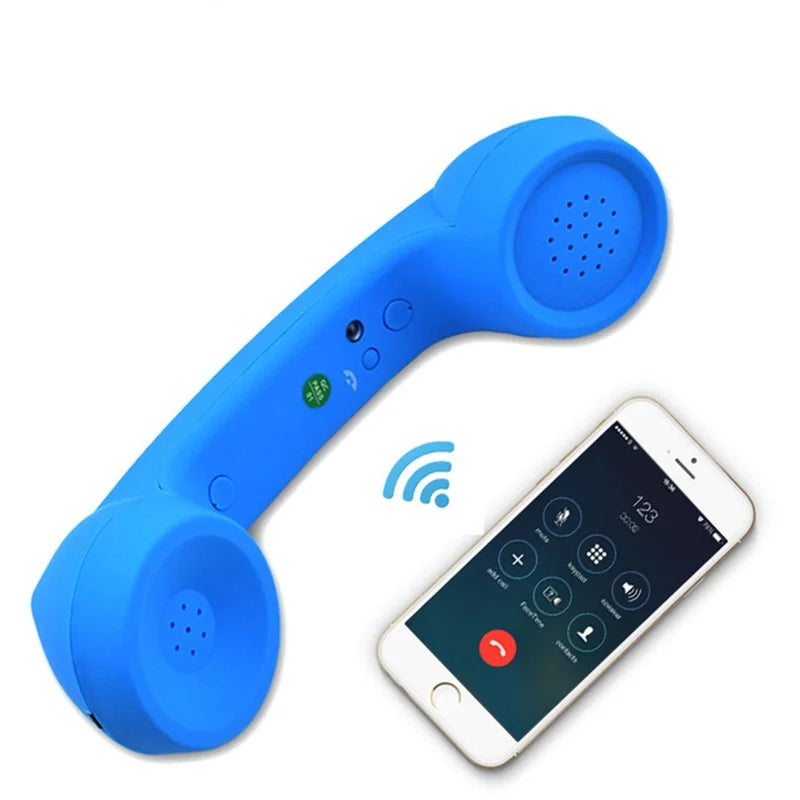 Premium Retro Bluetooth Handset - Wireless Phone Receiver for Smartphones