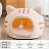 Autumn Winter Cat Houses Eco-Friendly Crystal Velvet Pet Beds Cute Cloth Caves for Small Animals