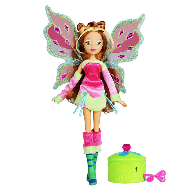 Premium Fairy Doll Collection - Rainbow Colorful Fashion Dolls 26cm