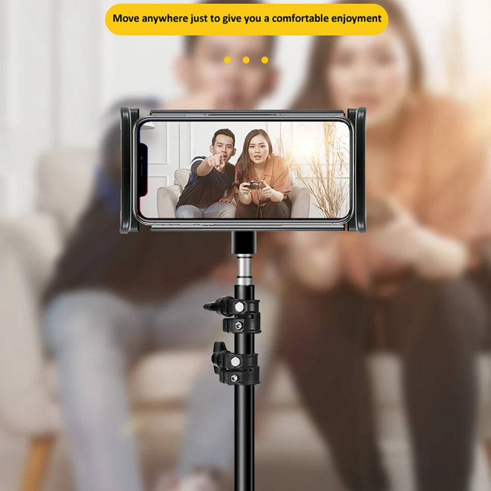 Adjustable Tablet Tripod Floor Stand Holder Live Mount Support for 4-13 inches for iPad Air Pro 12.9 Lazy Holder Bracket Support