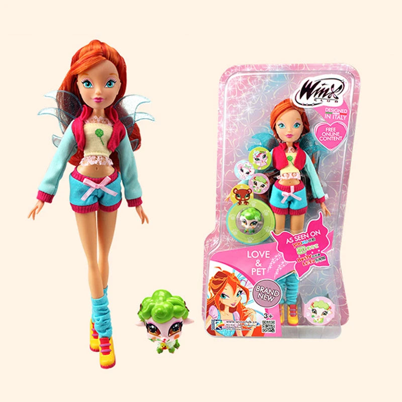 Premium Fairy Doll Collection - Rainbow Colorful Fashion Dolls 26cm