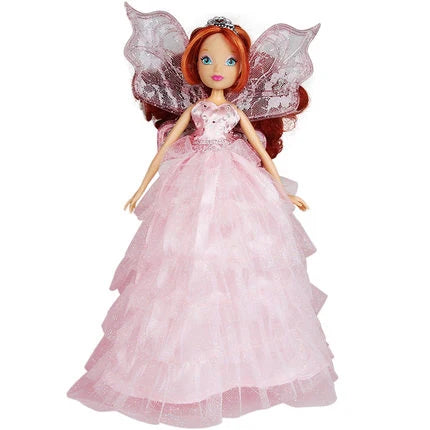 Premium Fairy Doll Collection - Rainbow Colorful Fashion Dolls 26cm