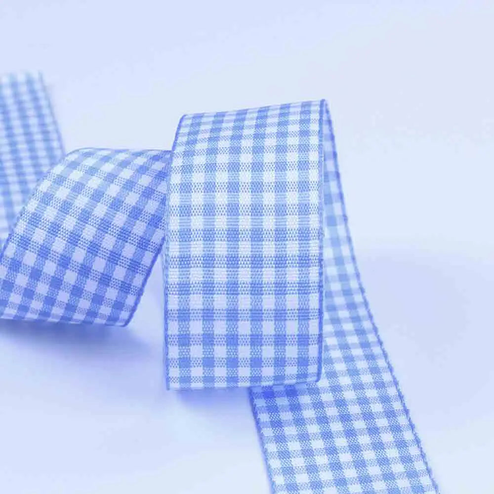 5 meters/lot Grosgrain Satin Ribbons for Wedding Christmas Party Decorations DIY Bow Craft Plaid Ribbons Card Gifts Wrap