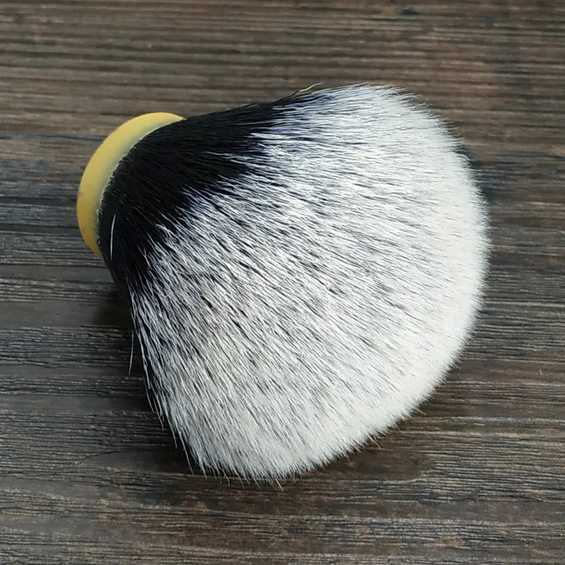 DSCOSMETIC 22mm /24mm /26mm/30mm Soft Tuxedo Synthetic Hair Shaving Brush Knots for Brush Handle