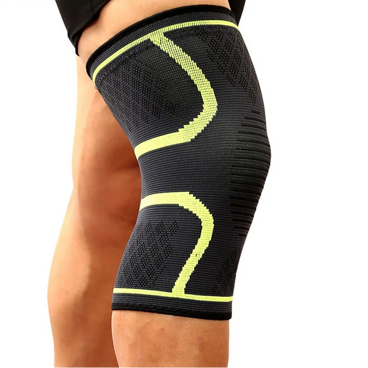 Premium Compression Knee Support - Elastic Sports Brace for Running & Basketball